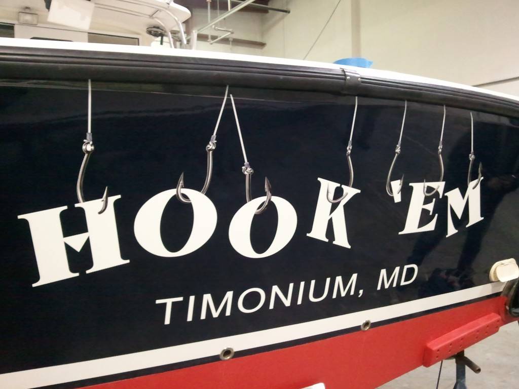 Boat Lettering - Shore Sign Company